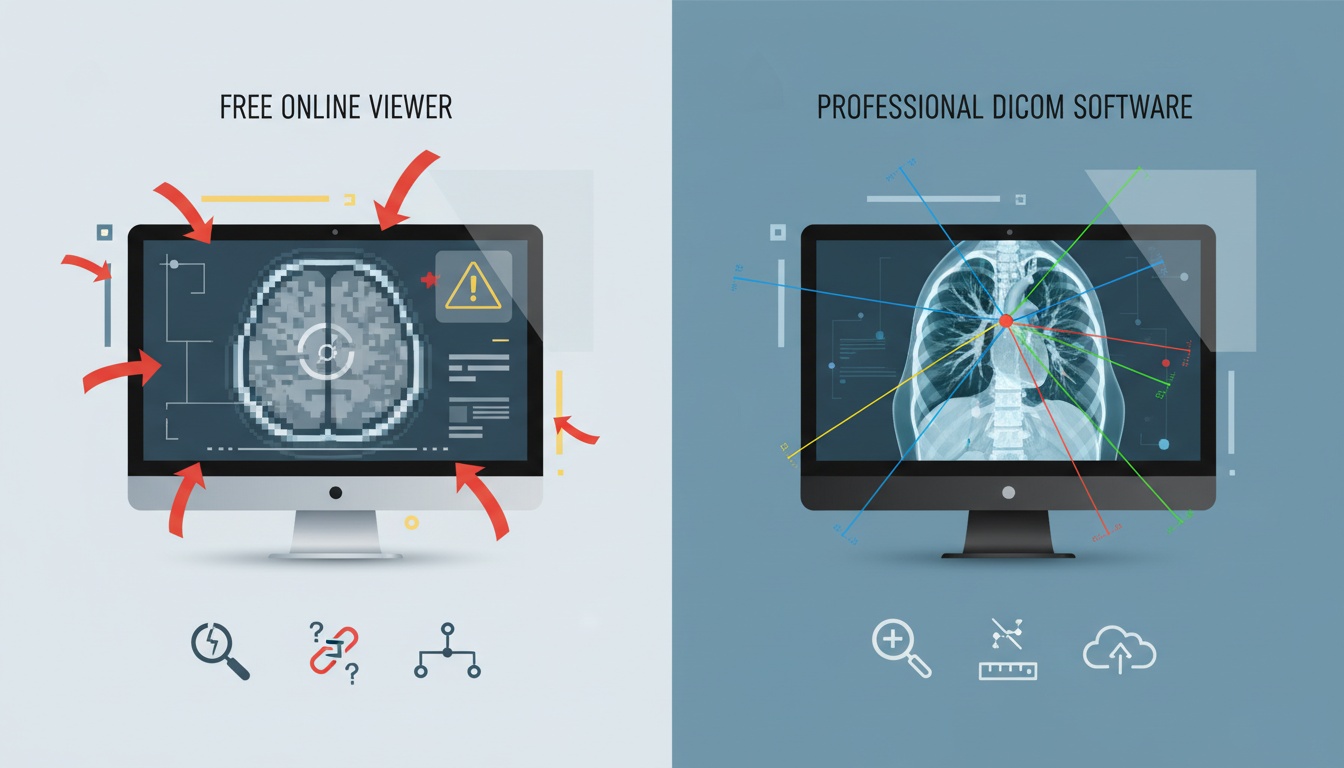 Gratis online DICOM-viewers De verborgen beperkingen (en wat u in plaats daarvan kunt gebruiken)(2) - Gemaakt door PostDICOM